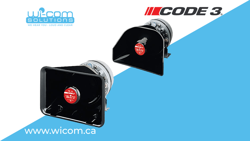 CODE 3 EMERGENCY SIRENS AND SPEAKERS - Wi-Com Solutions Inc.