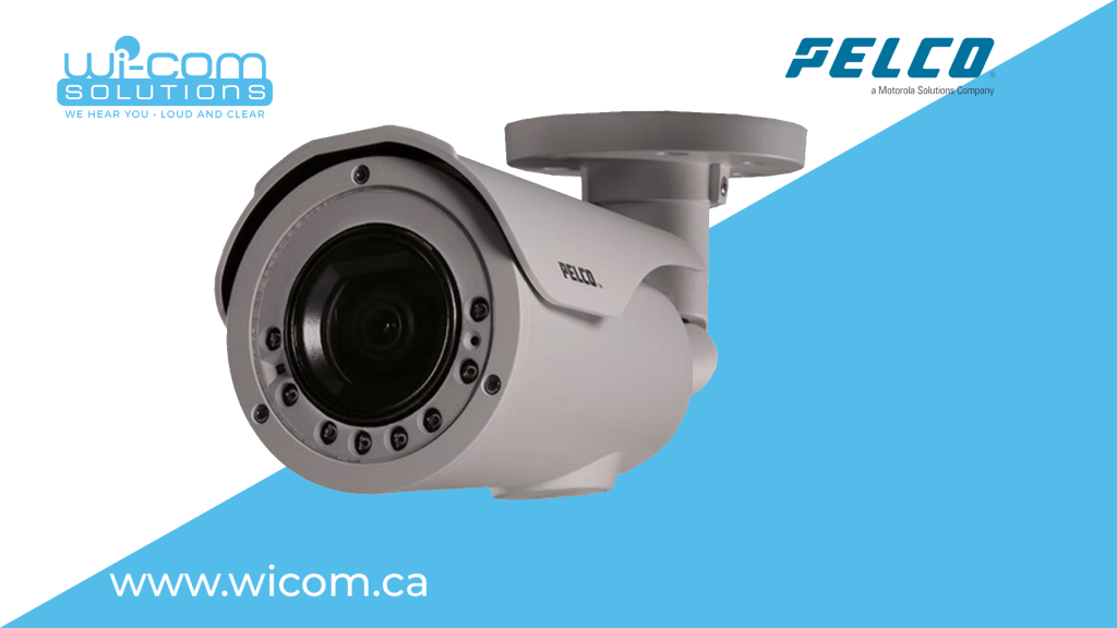 PELCO Sarix Enhanced Outdoor IR Bullet Camera - Wi-Com Solutions Inc.