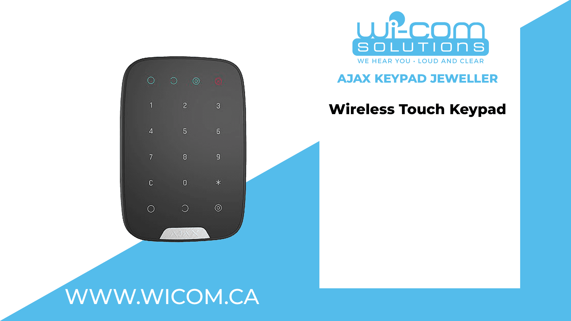 AJAX KEYPAD JEWELLER