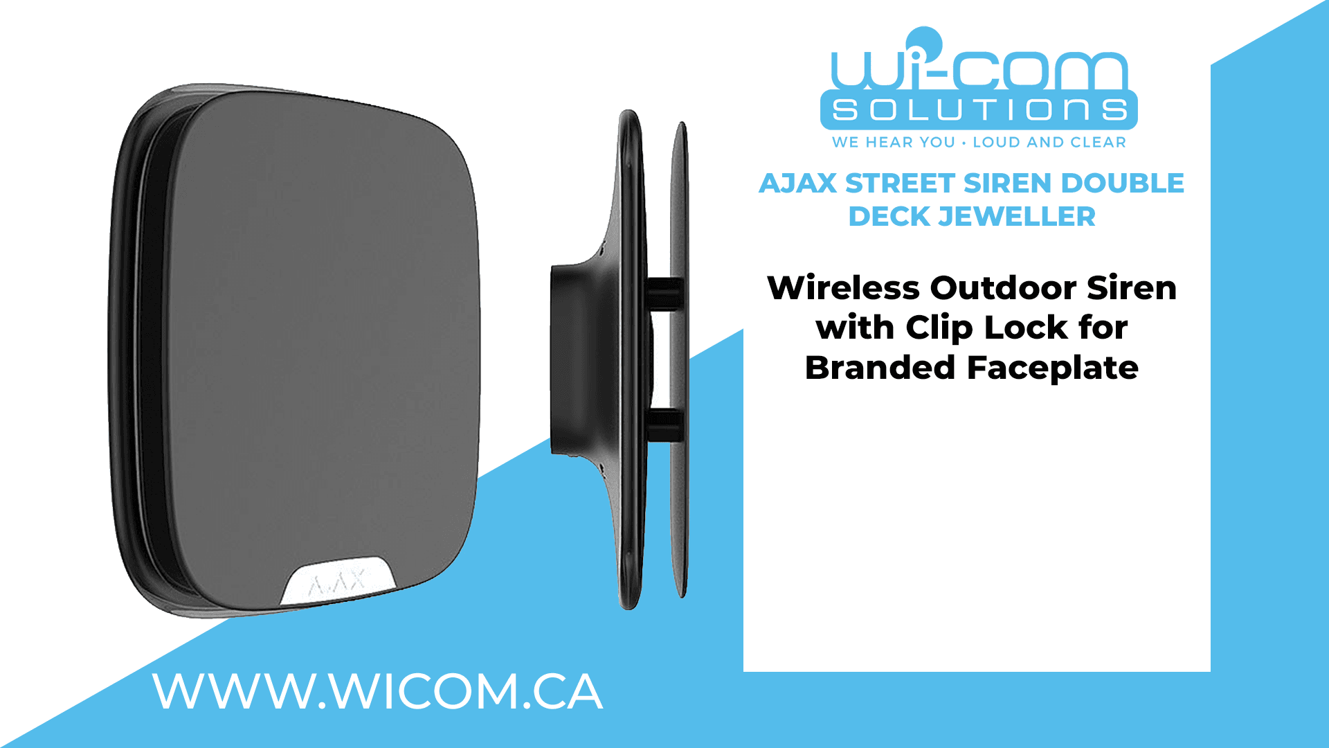 AJAX STREET SIREN DOUBLEDECK JEWELLER